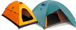 Палатки и спальные мешки