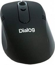 Mouse DIALOG MROP-03U BLACK Pointer RF