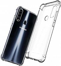 Silicon case for Samsung A20s 2019 Transparent