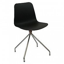 Кухонный стул Vitra 480x470x815 мм, черный