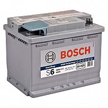 Аккумулятор BOSCH 60 AH(клемы 0)